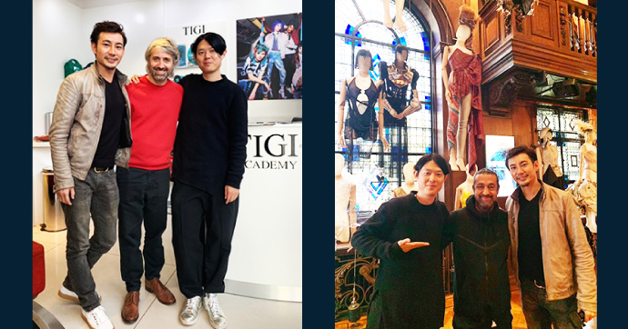 TIGIのトップのアンソニー・マスコロとピエロ