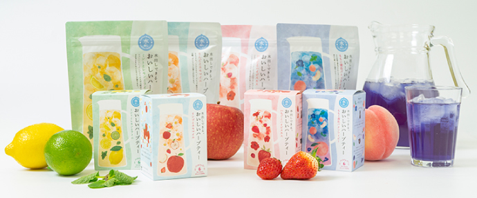 「水出しできる。おいしいハーブティー」(生活の木)シリーズ