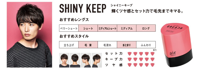 GREACH(グリーチ)SHINY KEEP(シャイニーキープ)