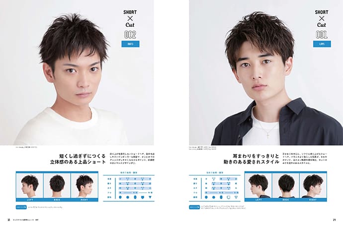 男髪セレクション ショートヘア