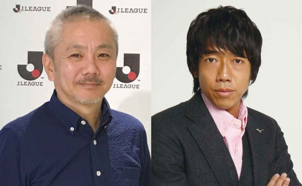 Jリーグ出井宏明社長と中村健剛氏