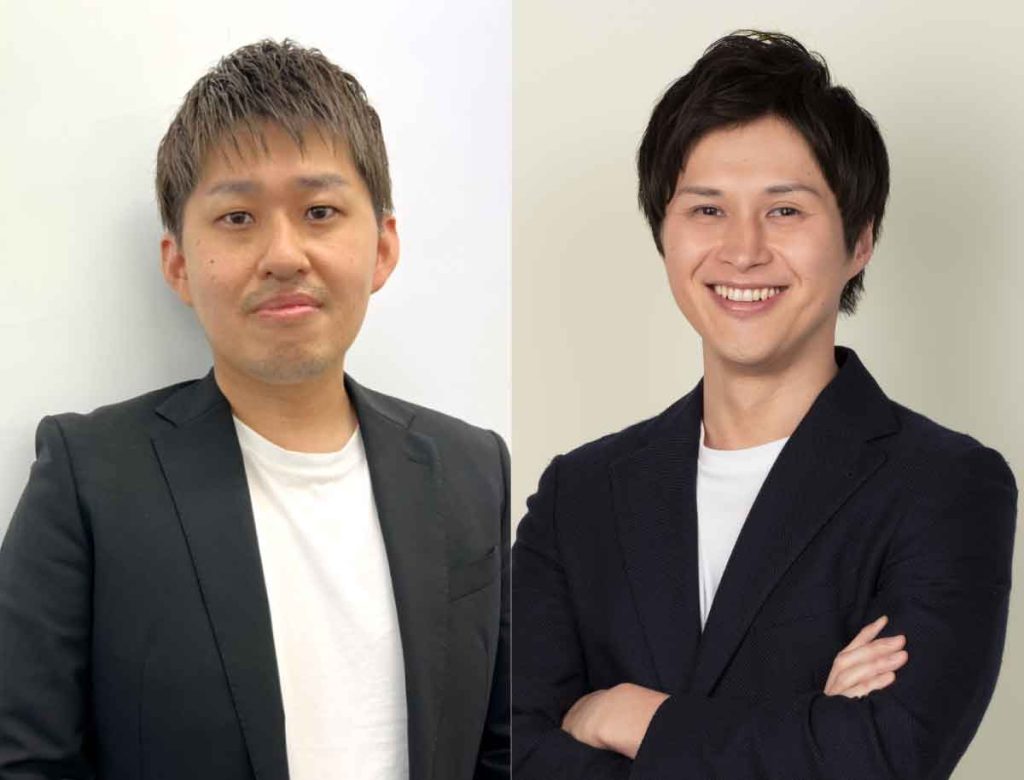 LINEローカルデーに登壇する中島盾氏（MASHU）と谷口友彦氏（LINE）