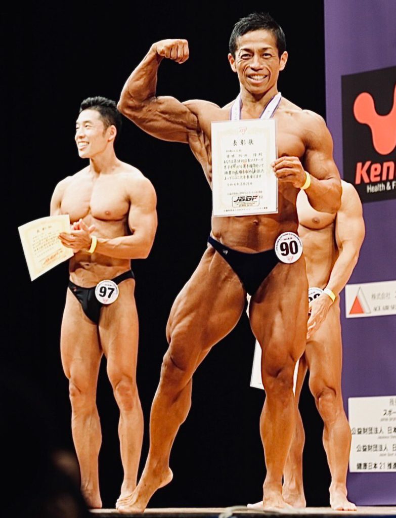 8月28日に開催された「日本マスターズ選手権大会」の40歳以上級で優勝