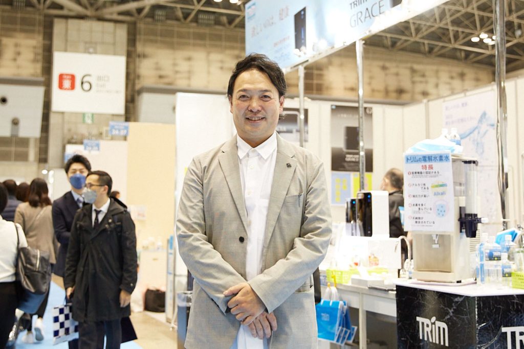 ヘアケアEXPO　CosmeWeekTokyo（コスメウィーク東京）　株式会社アッシュ　営業部ゼネラルマネージャー　布谷真氏