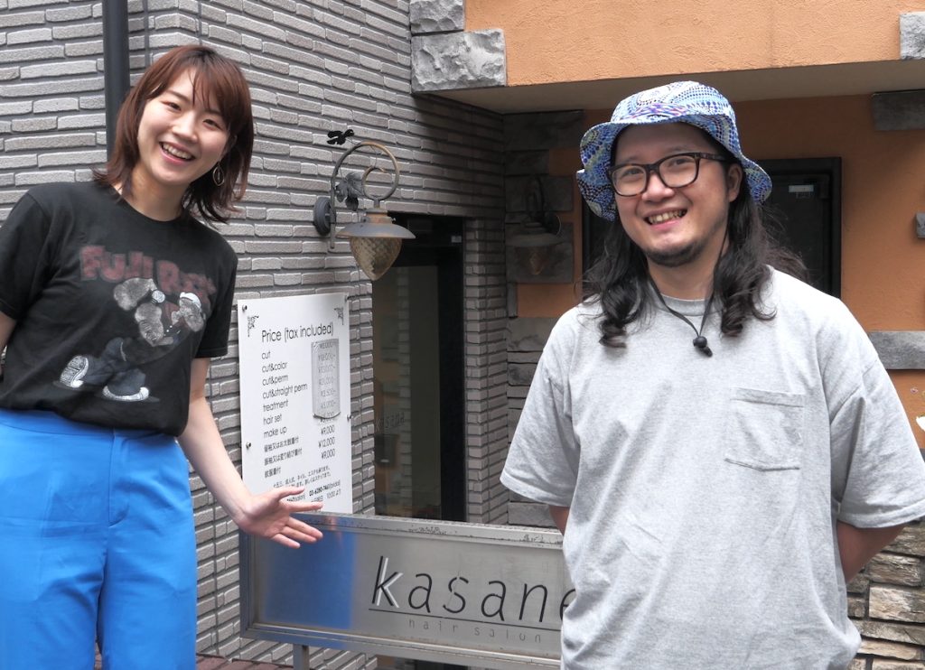 内記敬さん（神楽坂kasane hair salon店長）とmissato