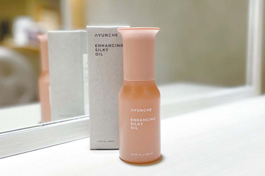 アモスプロフェッショナルのプレミアムブランドAYUNCHE ENHANCING SLIKY OIL​（アユンチェ エンハンシング シルキーオイル）