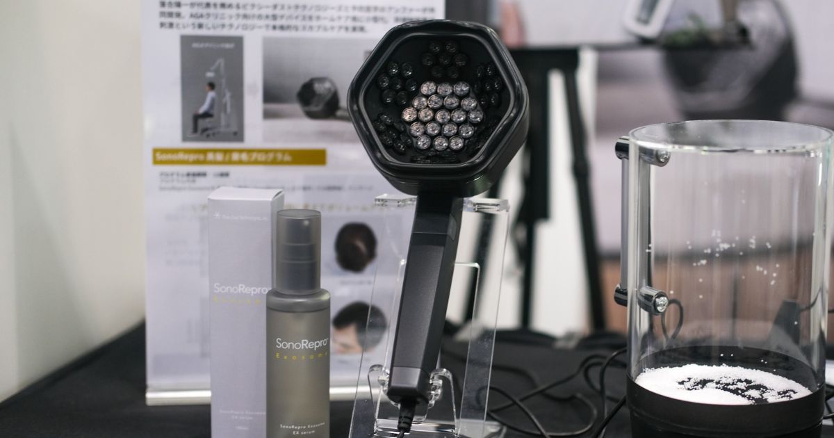 アンファー×落合陽一氏率いるスタートアップが共同開発　超音波の技術でスカルプケア