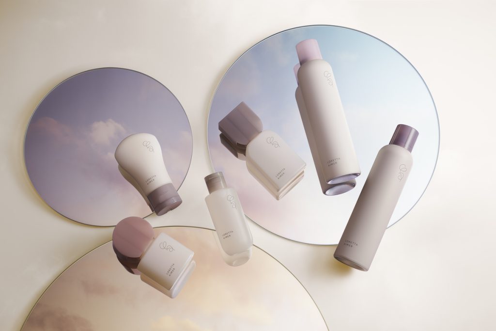 「トップアワードアジア」を受賞した「ロレッタエメ」は、容器の形をあえて同じ見た目にしないことで、個性の多様性を表現した