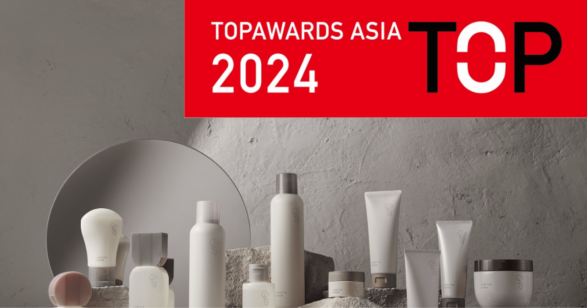 ｂ-ex「ロレッタ エメ」が「Topawards Asia」を受賞　優れたパッケージデザインが評価