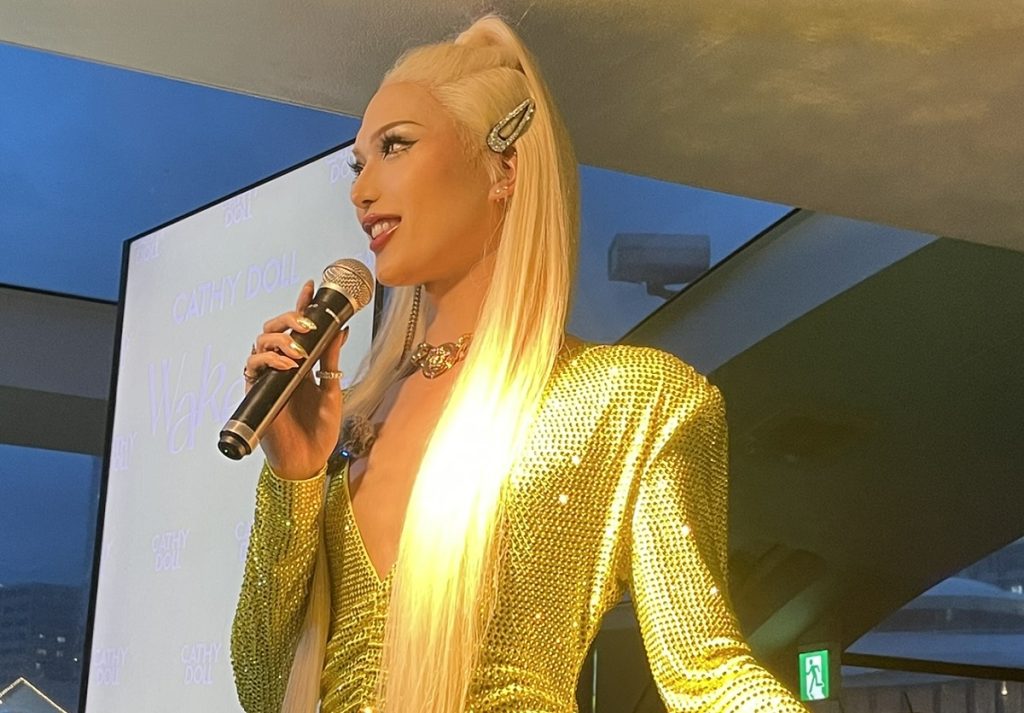 Zutti Mattia（ズッチ マッティア）さんがキャシードール新作マスカラ発表クルージングパーティに登場