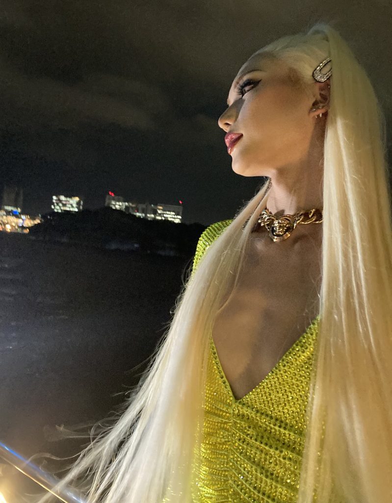 Zutti Mattia（ズッチ マッティア）さんがキャシードール新作マスカラ発表クルージングパーティに登場