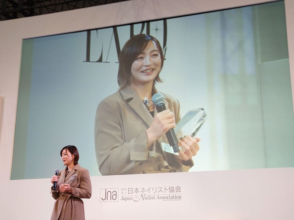 ネイルオブザイヤー2024 角田夏美さん