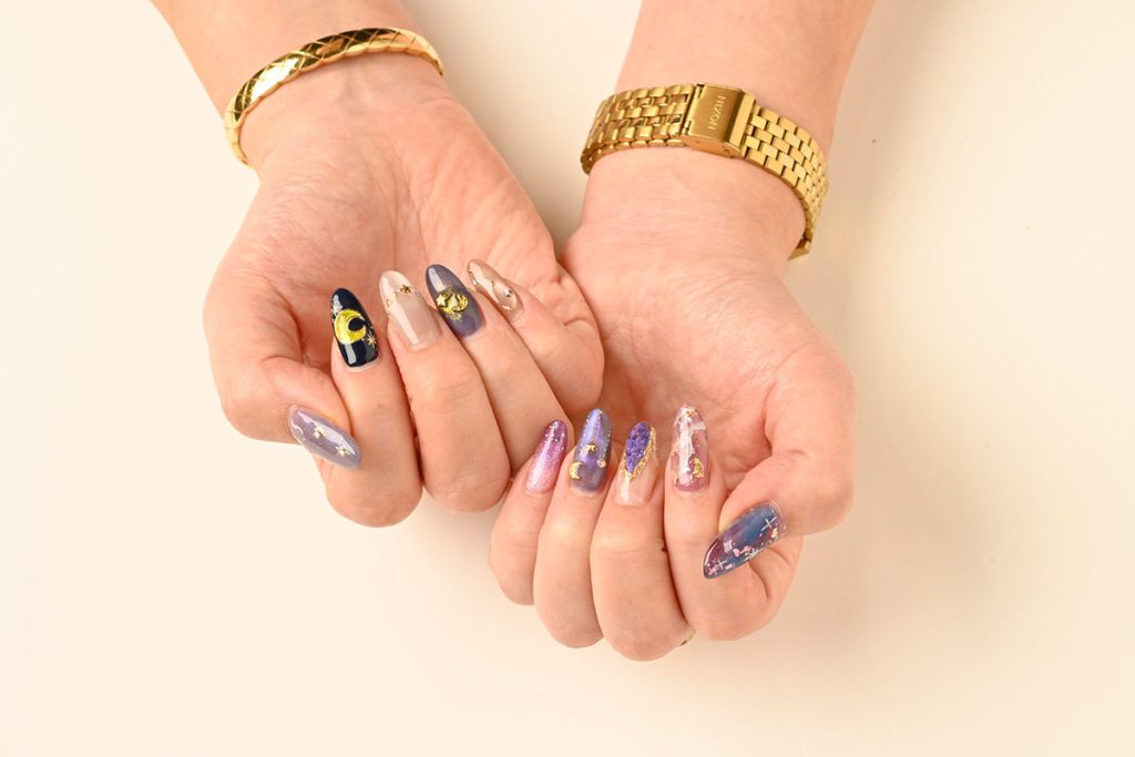 直木賞作家の三浦しをんさんのネイル