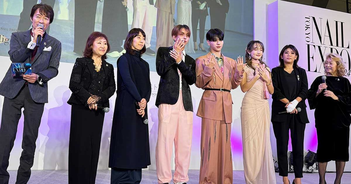 今年も東京ネイルズコレクション2025AW発表 昨年のテーマはスポットライト