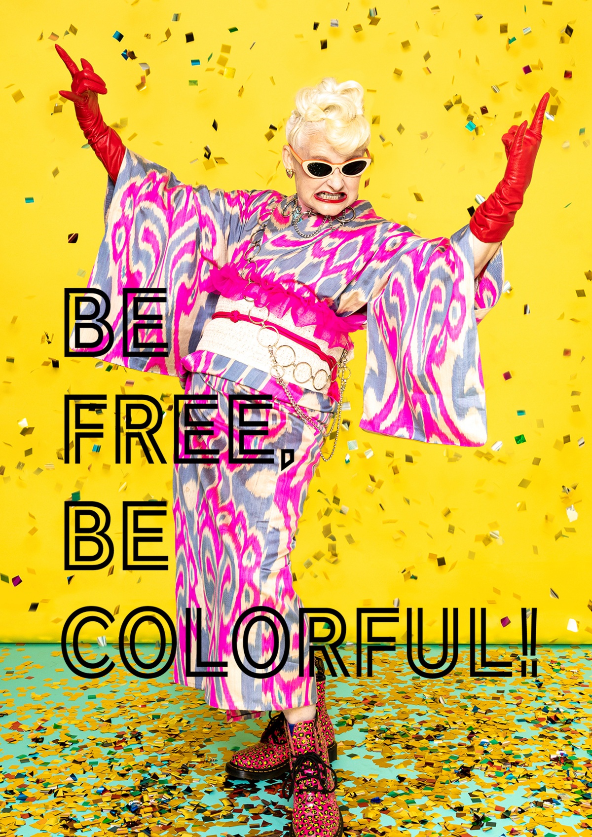 ミルボンのフォトイベント「DA-AD-2024」でグランプリに輝いた大山千栄さん（hana⋮mori terara）の作品