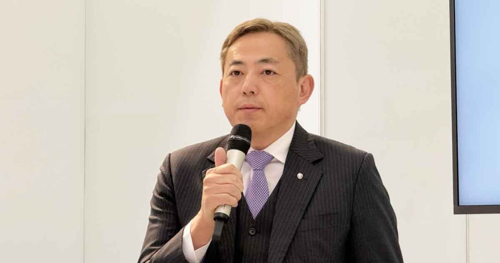 b-ex福井敏浩CEOがキラテラ(KIRATERA)の売上を2025年方針発表会で好調と説明