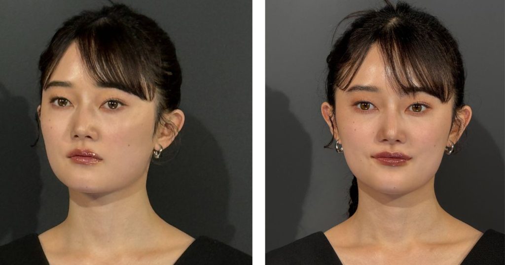 ケイト、影と光の美しさ展開催、メイク、モデル