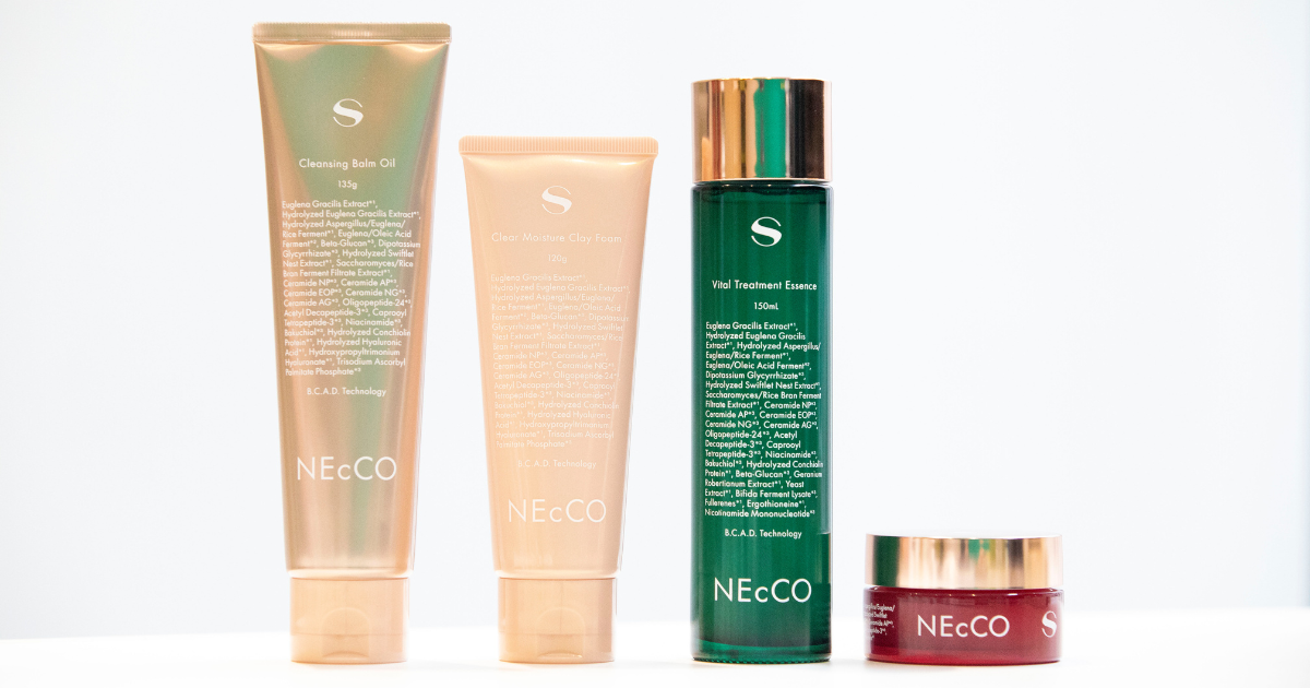 サロンスタッフの要望を実現! ユーグレナのサロン専売品スキンケア「NEcCOスーペリア」