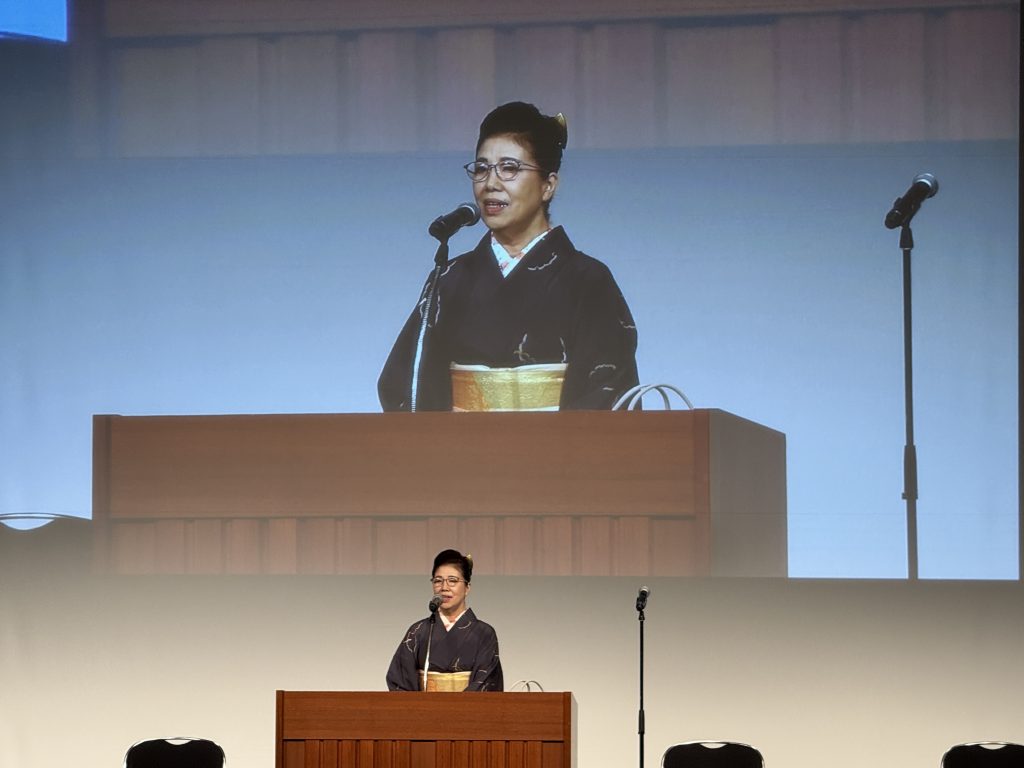 ティ・ケイ・エス50周年記念式典_中澤社長挨拶