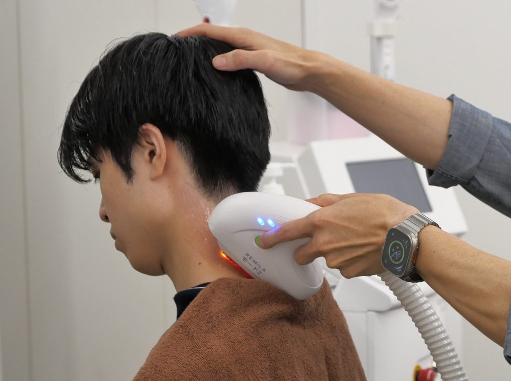 レミラ、REMILA、レミラエリート、リサスティー、うなじ脱毛、ネープケア