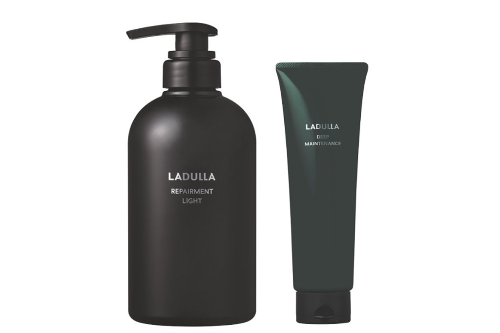 LADULLA リペアメント ライト(黒ボトル)指通りなめらかに整え、やわらかくまとまる髪へ&