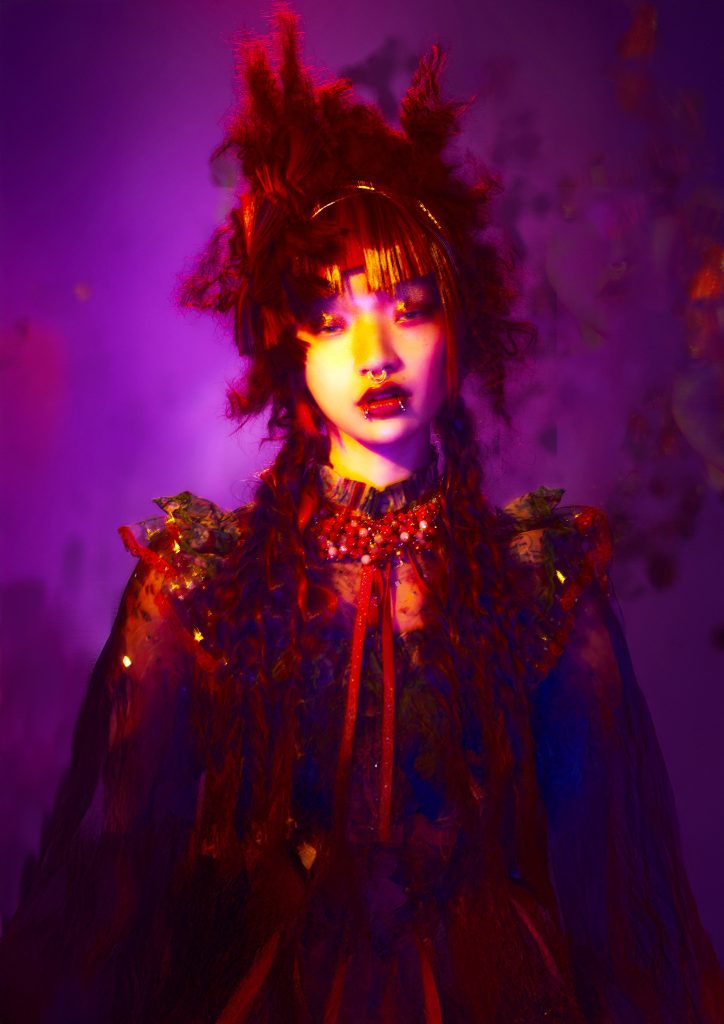 アリミノフォトプレゼンテーションの滿園 彩可さん(鹿児島県理容美容専門学校)の作品