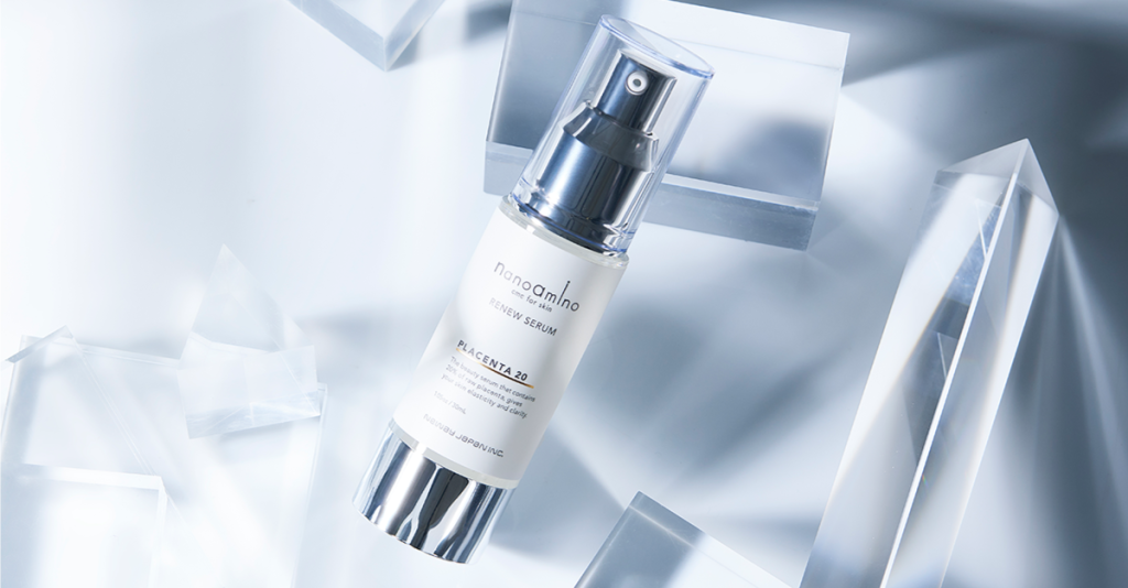 ニューウェイジャパンのスキンケアブランド「ナノアミノスキン」の「リニューセラム」