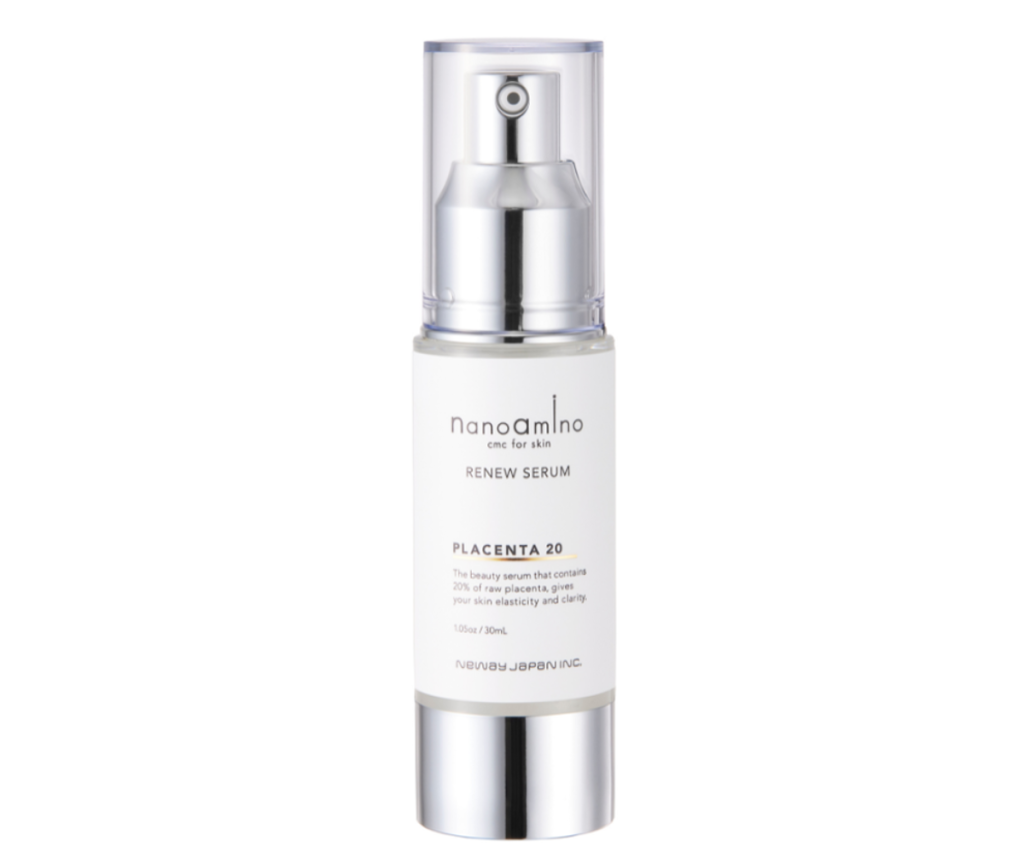 ニューウェイジャパンのスキンケアブランド「ナノアミノスキン」の「リニューセラム」