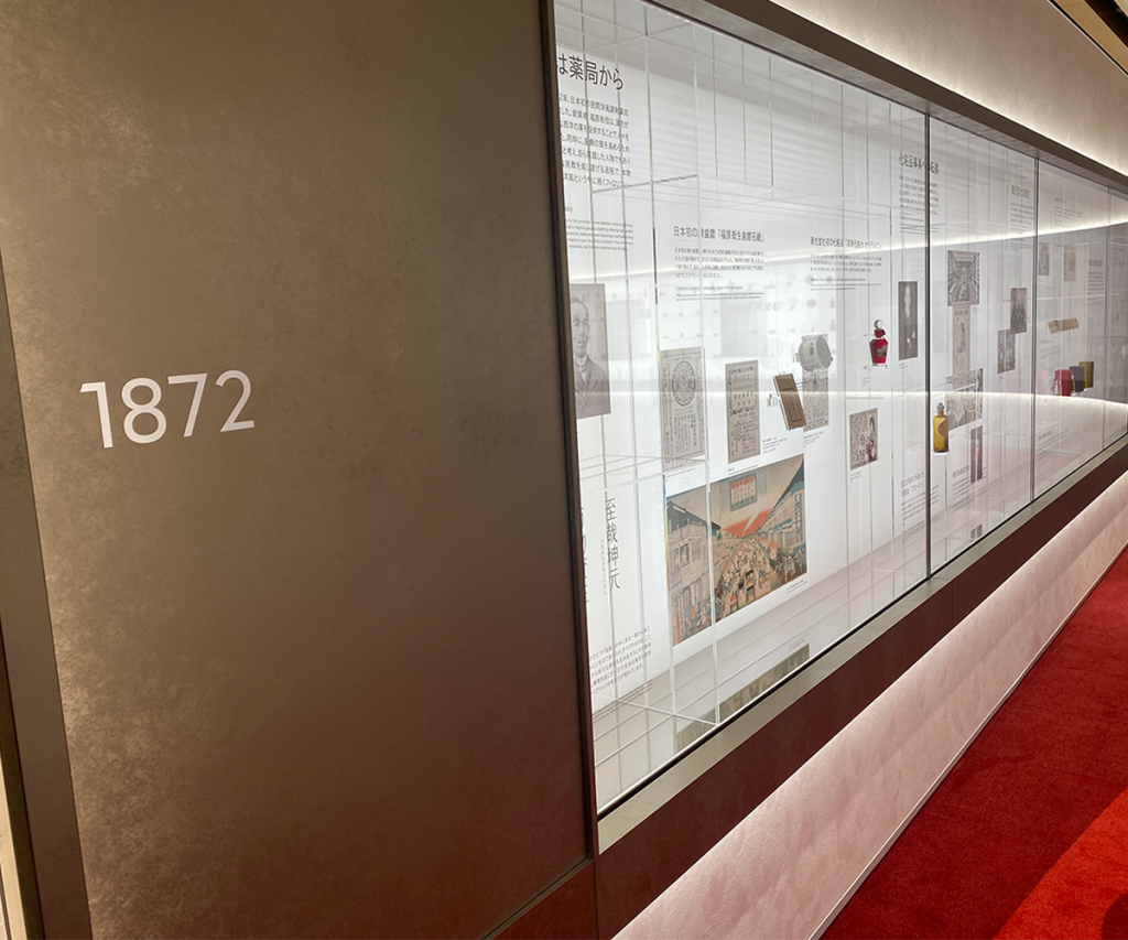 資生堂ビューティーパークに新しい展示空間Shiseido Art＆Haritage Passageが誕生