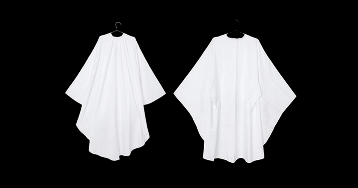 使用済みペットボトルのエコ素材と、袖なしビッグサイズ　時代を映すカットクロス