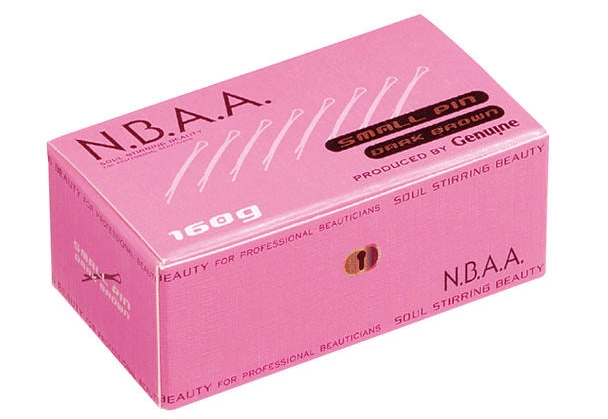 狭い範囲の毛束留めにN.B.A.A.スモールピン