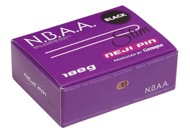 細かい毛を抑えるのに最適なN.B.A.A.ネジピン スリム