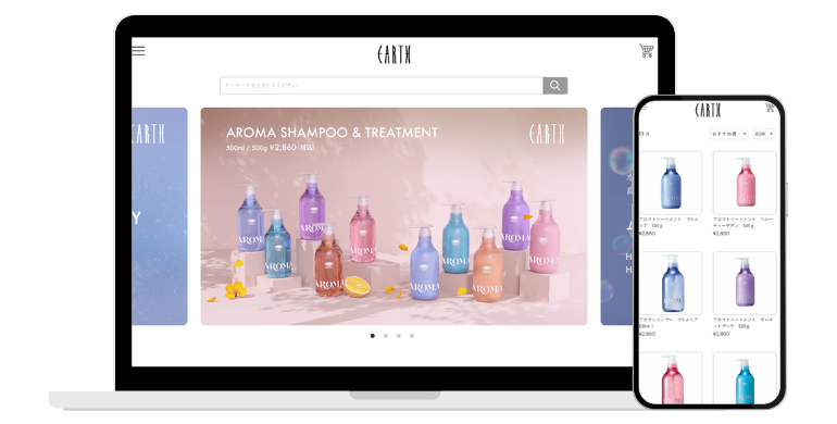 ビューティガレージ（BG）のB2B2Cサービス「Salon.EC]をEARTHとCOAが利用開始