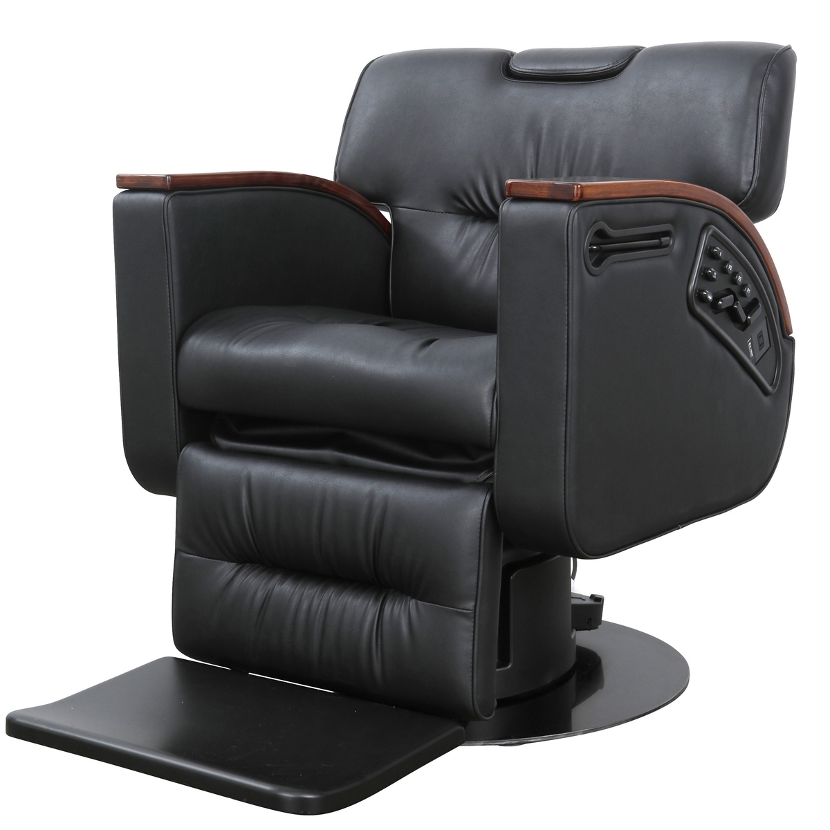 ビューティガレージの電動理容チェア「コルトレーン」ブラウン