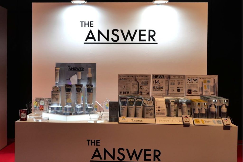 シャンプー部門を受賞した花王