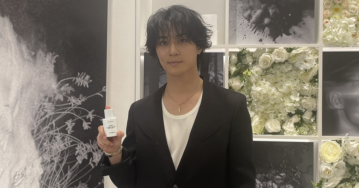 韓国発の⼈気⾹⽔ブランド「MAI OHW MAI」が日本初上陸　バリスティックボーイズの砂田将宏さんがゲストに