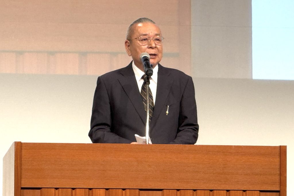 ティケイエス50周年記念式典_株式会社スワーヴ立和社長