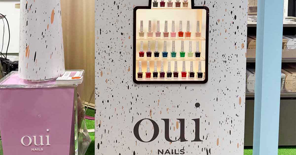 剥がせるマニキュアoui nails　今年もネイルエキスポで販売