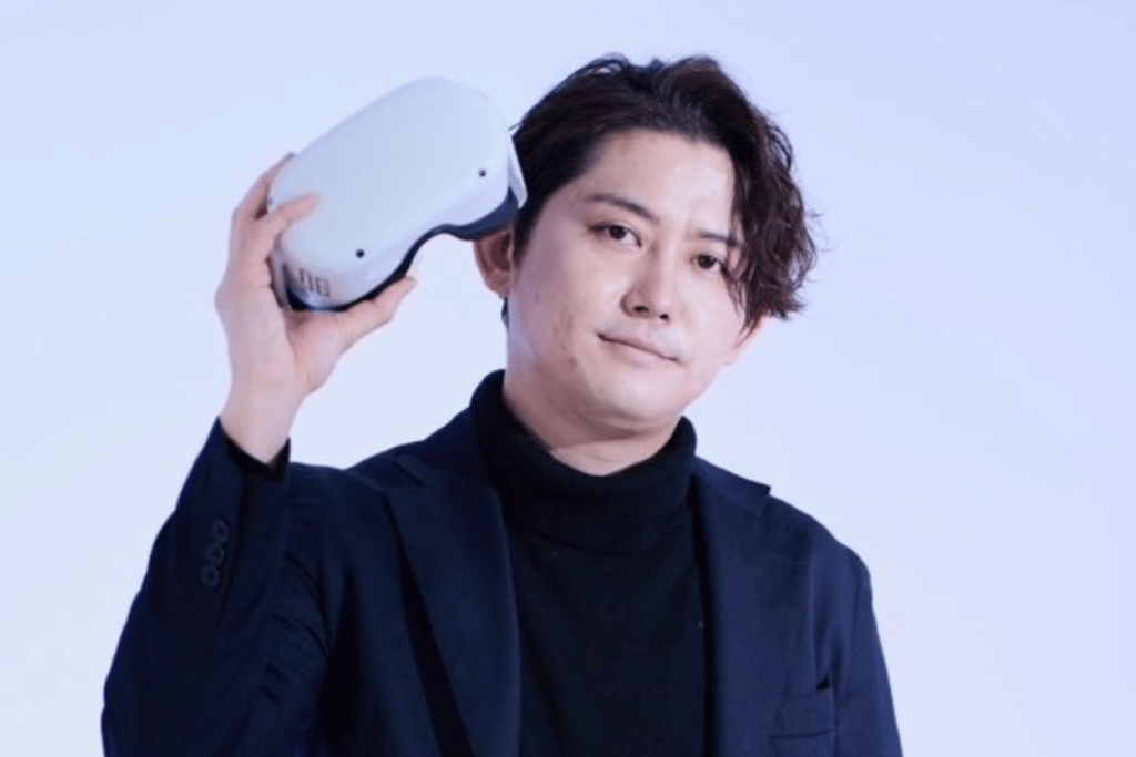 iii(スリー)代表寺村優太氏。ABEX(アジアビューティエキスポ)のKINUJO(キヌージョ)ブースのサポート美容師