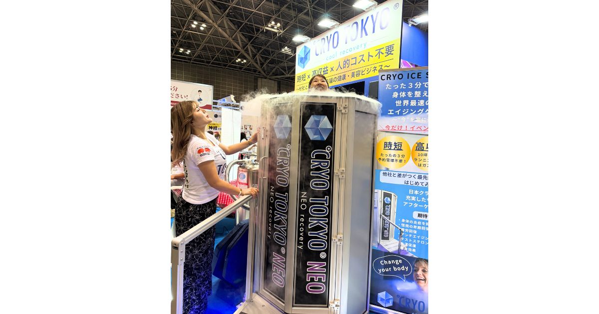 欧米でアスリートに支持されるクライオアイスサウナ　クライオ東京が国内への浸透を広げる