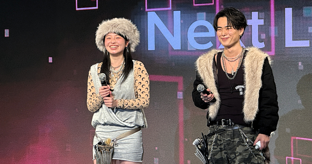 MINXの代表スタイリスト(花岡瑠斗、松岡夕夏)