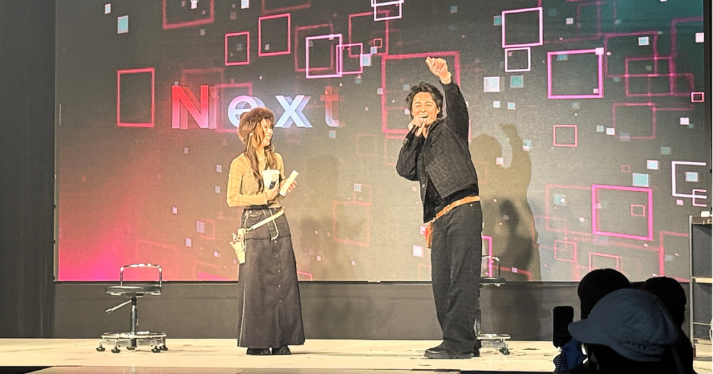 sandの代表スタイリスト(へぎしょうた、白鳥結花)