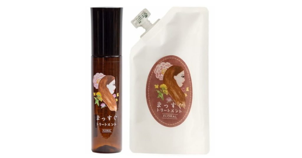 ゴッホスタイリング まっすぐトリートメント フローラル 本体とレフィル